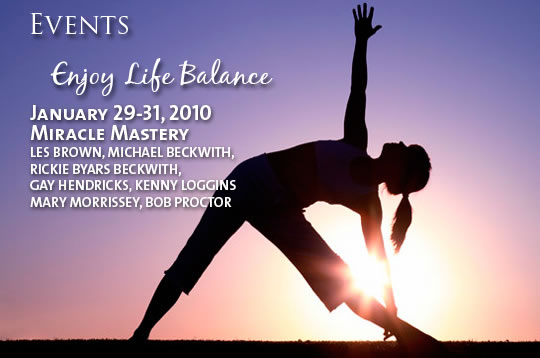 MaryMorrissey.com: Enjoying Life Balance