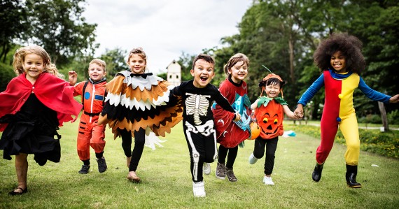 super cute kids in amazing halloween costumes